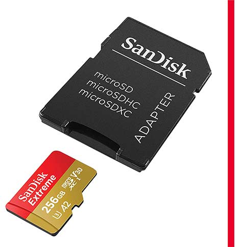 SanDisk 256GB Extreme microSDXC